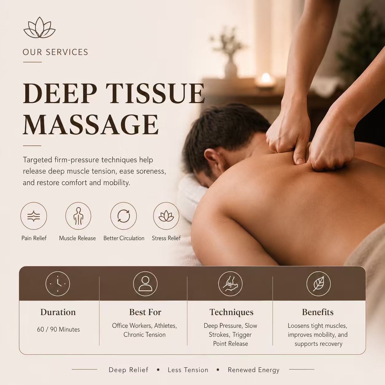 Deep Tissue Massage
